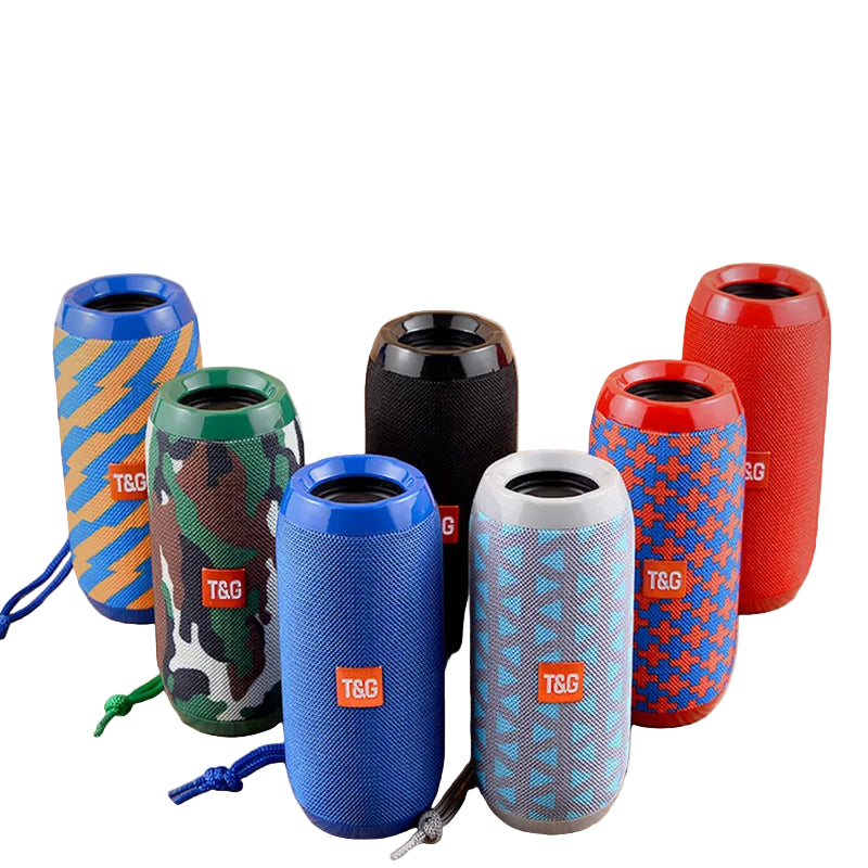 Enceinte Bluetooth Portable T&G TG117 – TWS, Son Stéréo Surround, avec Radio FM & Lecteur Carte TF (Copie)