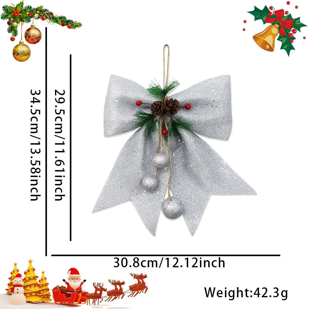 Décorations d'Arbre de Noël en Coton