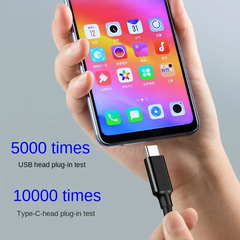 Câble USB 3.2 10Gbps Type C USB A à type-c 3.2 Gen2 câble de transfert de données USB C SSD câble de disque dur 3A 60W QC 3.0 charge rapide