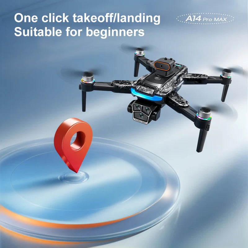 Drone Xiaomi Mijia A14 Pro Max – GPS 8K, Triple Caméra, Évitement d’Obstacles, Moteur brushless
