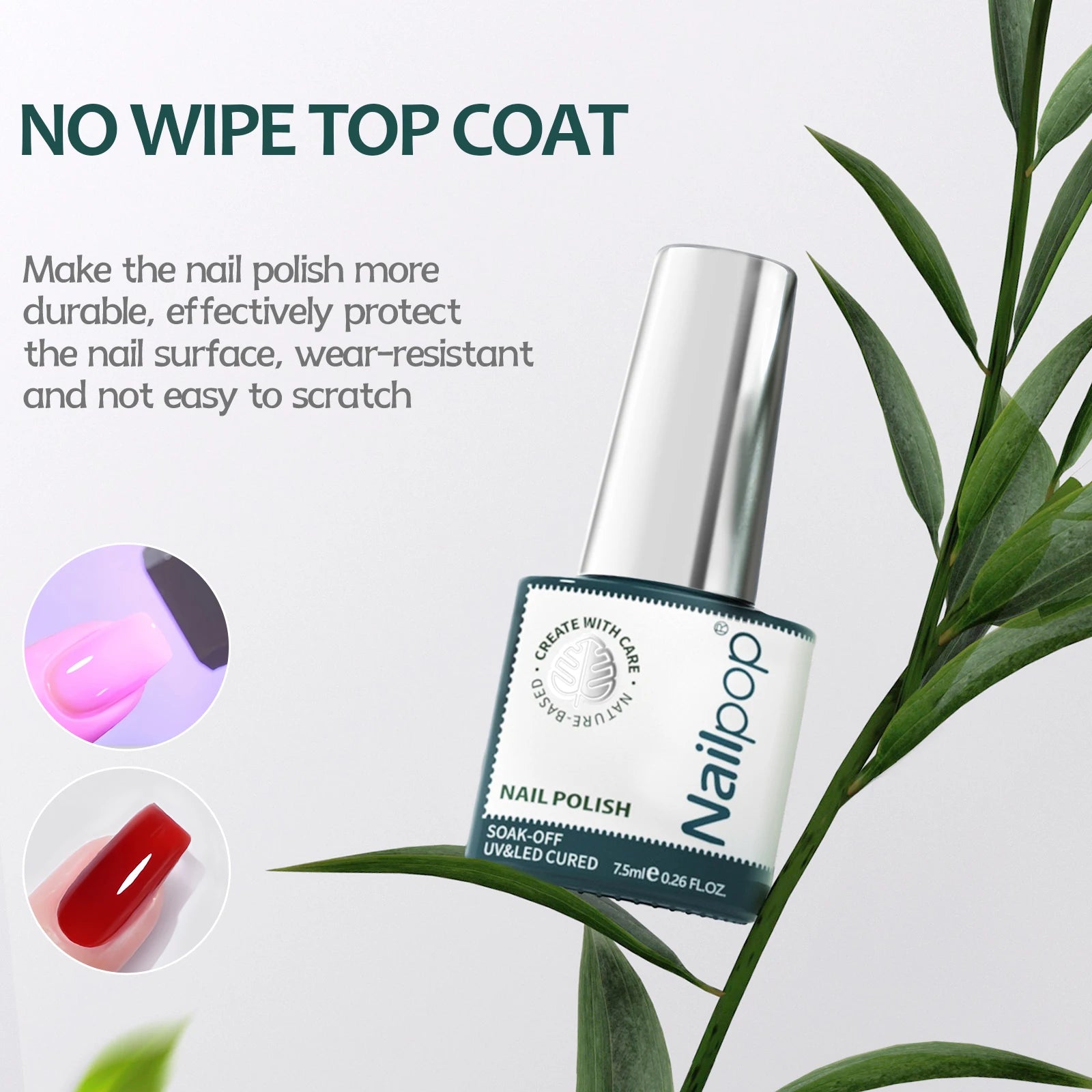 Gel Fonctionnel 7,5ml – Base Transparente 3 en 1 et Top Coat