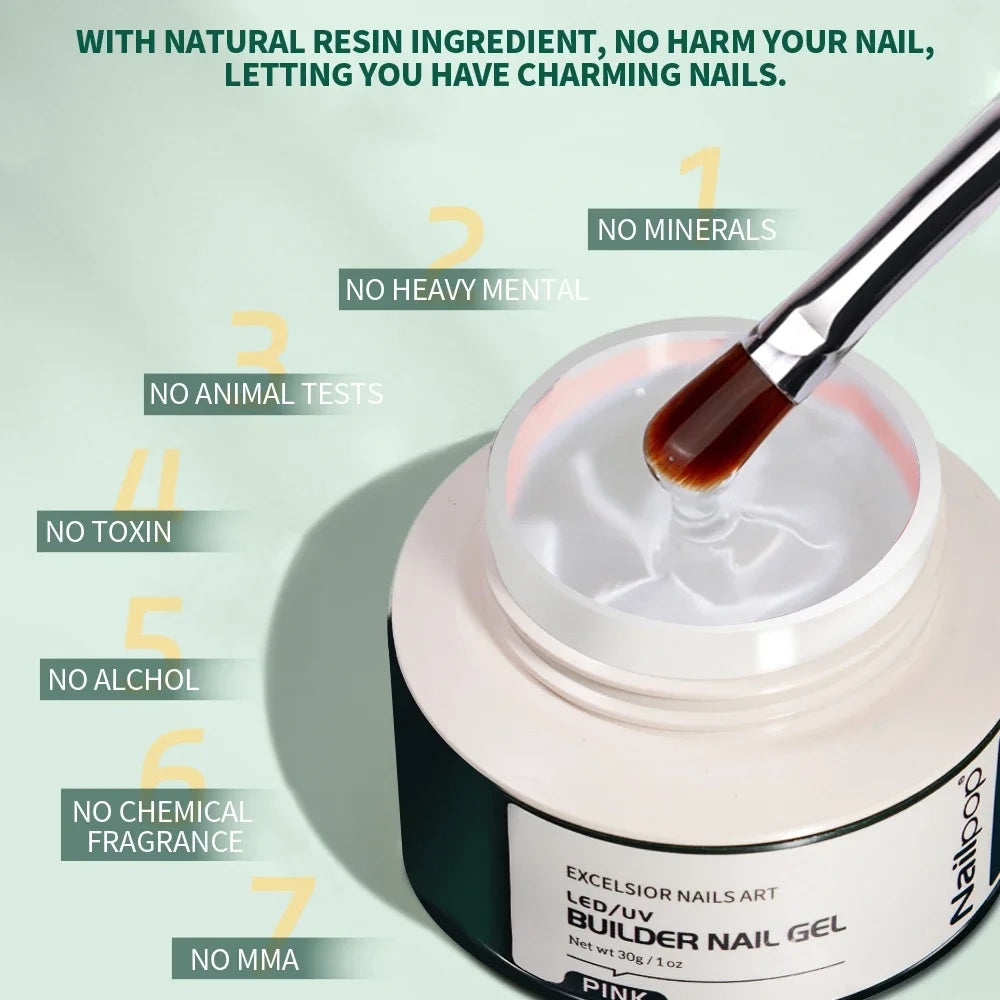 Kit Gel Constructeur 3 Couleurs, 30 g