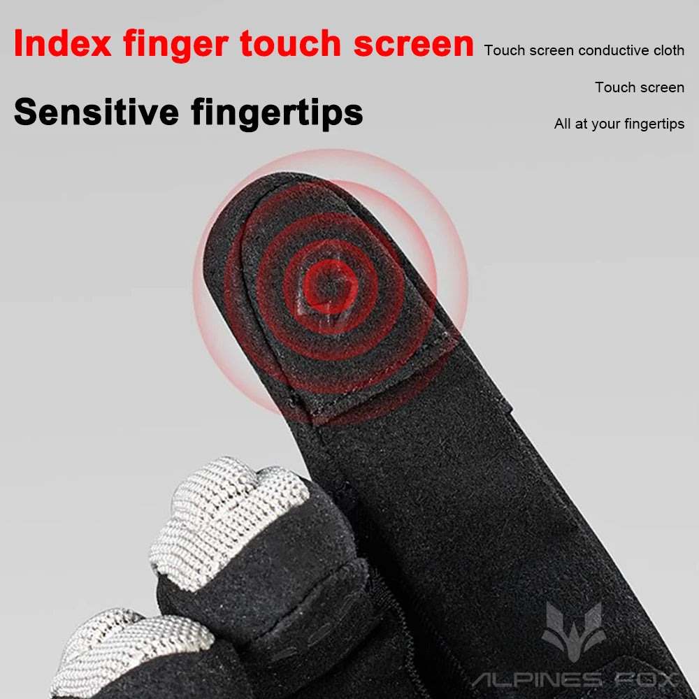 Gants de Moto tactiles Respirants et Antichocs, Collection Printemps Automne