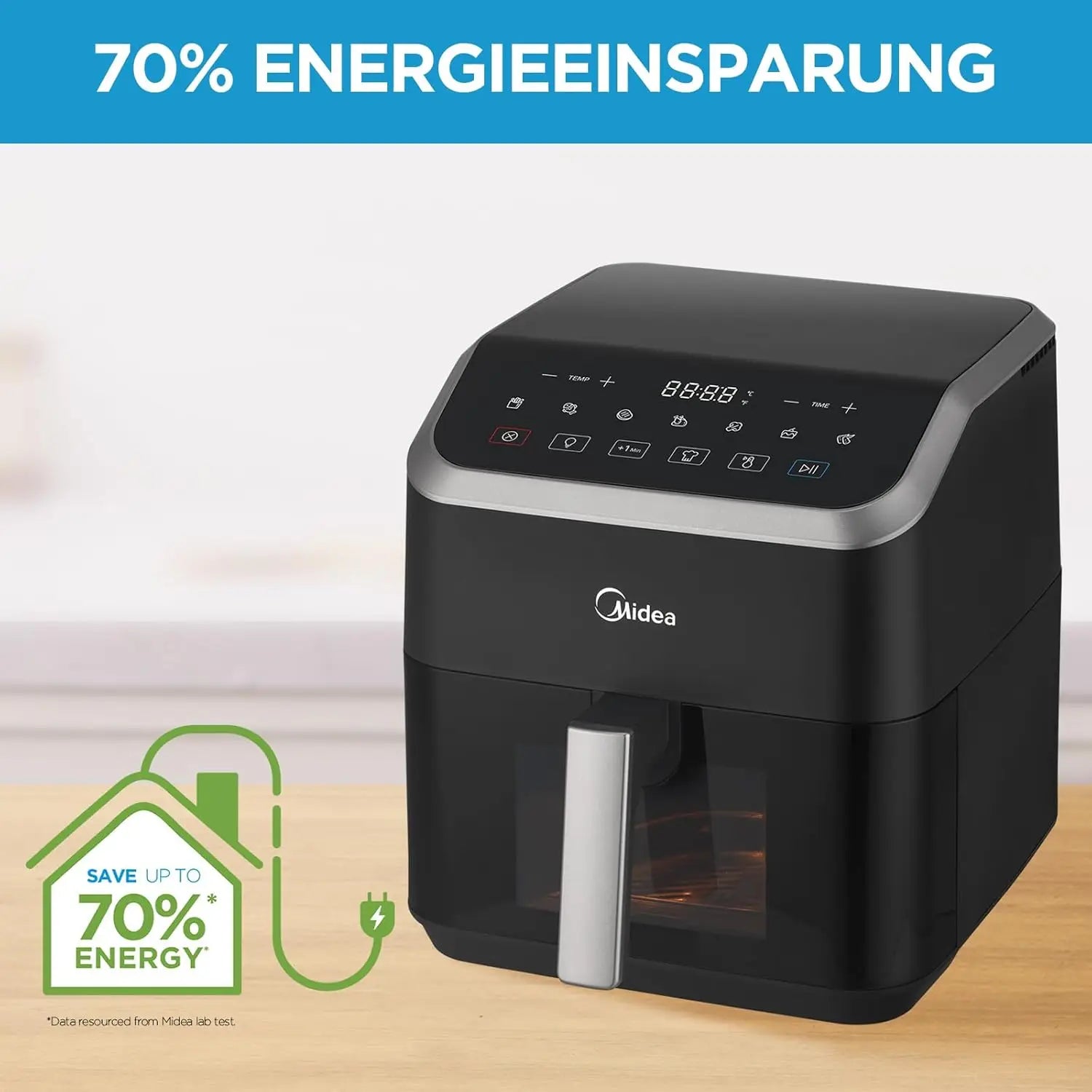 Air Fryer Midea 5L Capacité
