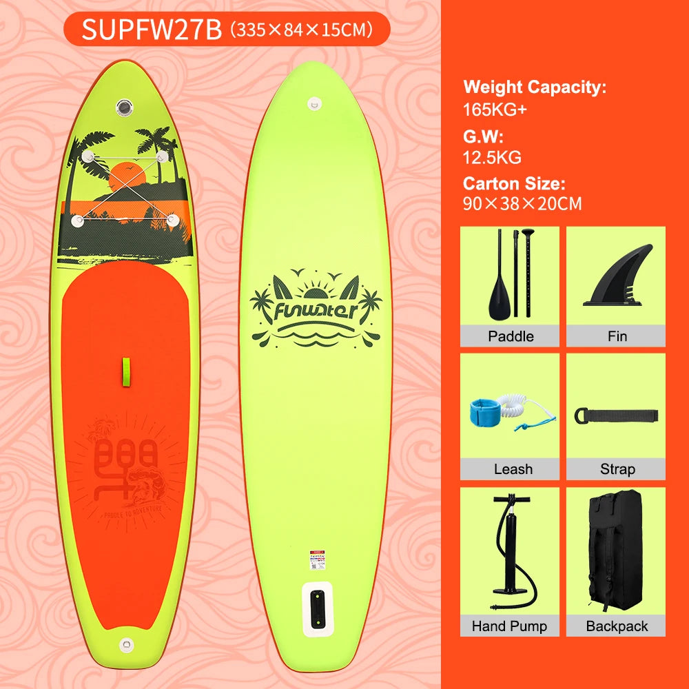 Planche de Paddle Gonflable avec Accessoires (335 / 350 / 385 cm) - Feath-R-Lite Koi Sup