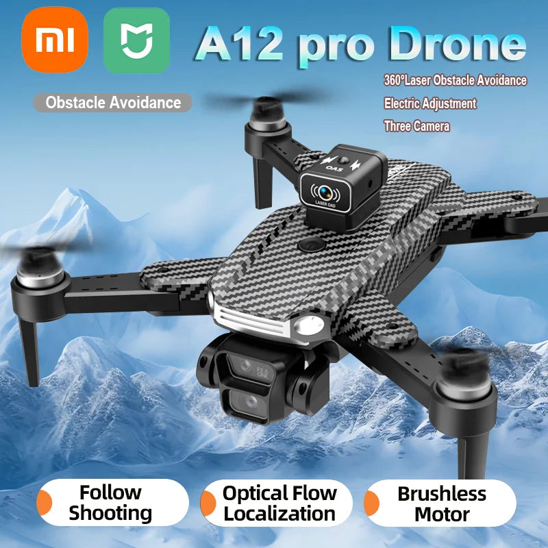 Drone XIAOMI MIJIA A12 Pro – Drone RC FPV 8K moteur sans balais