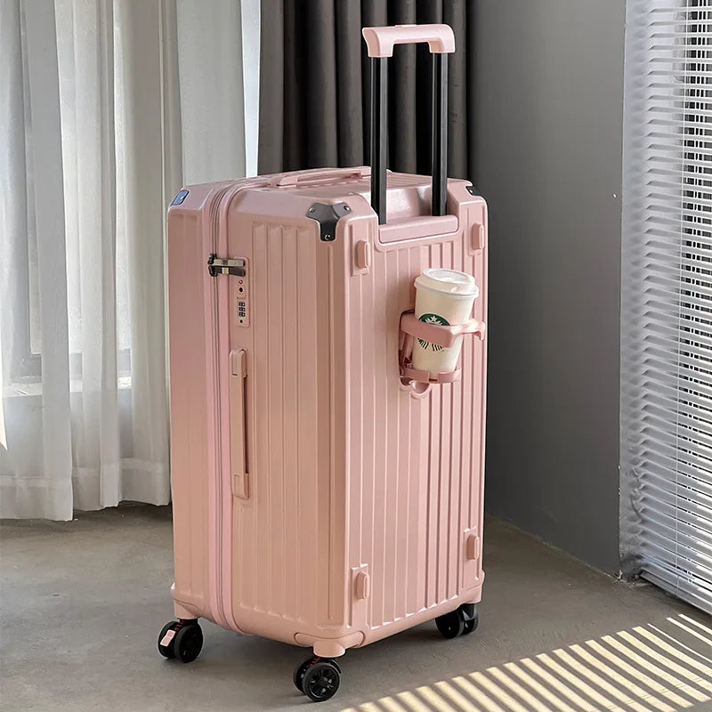  Valise à roulettes silencieuse pour voyage SUSHIMU – hommes et femmes, roues universelles, 20 à 34 pouces