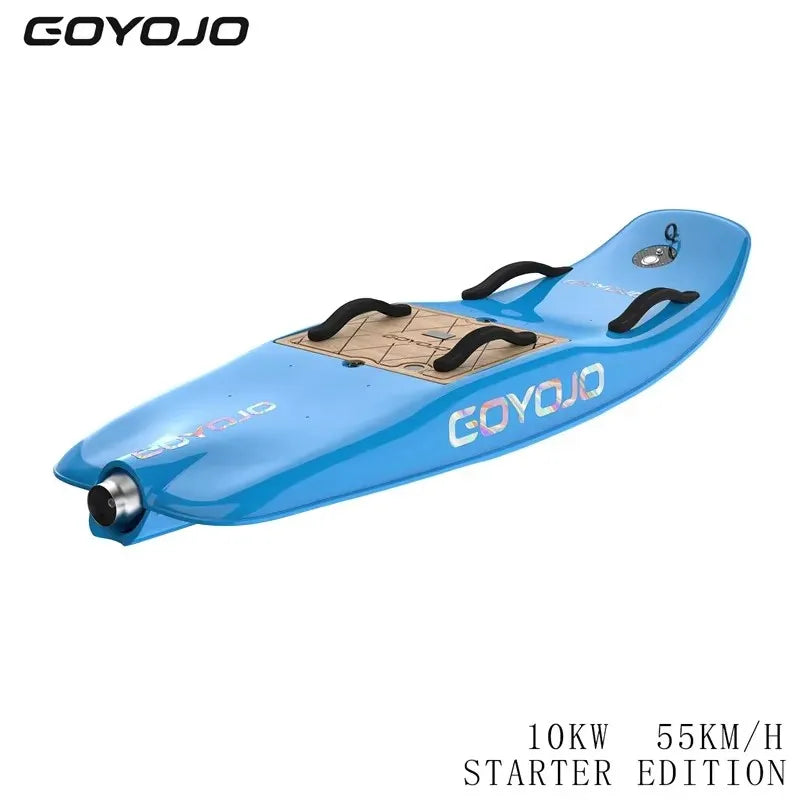 Planche de surf électrique pour adulte, avec jetboard électrique haute vitesse de 10 kW à 3 queues