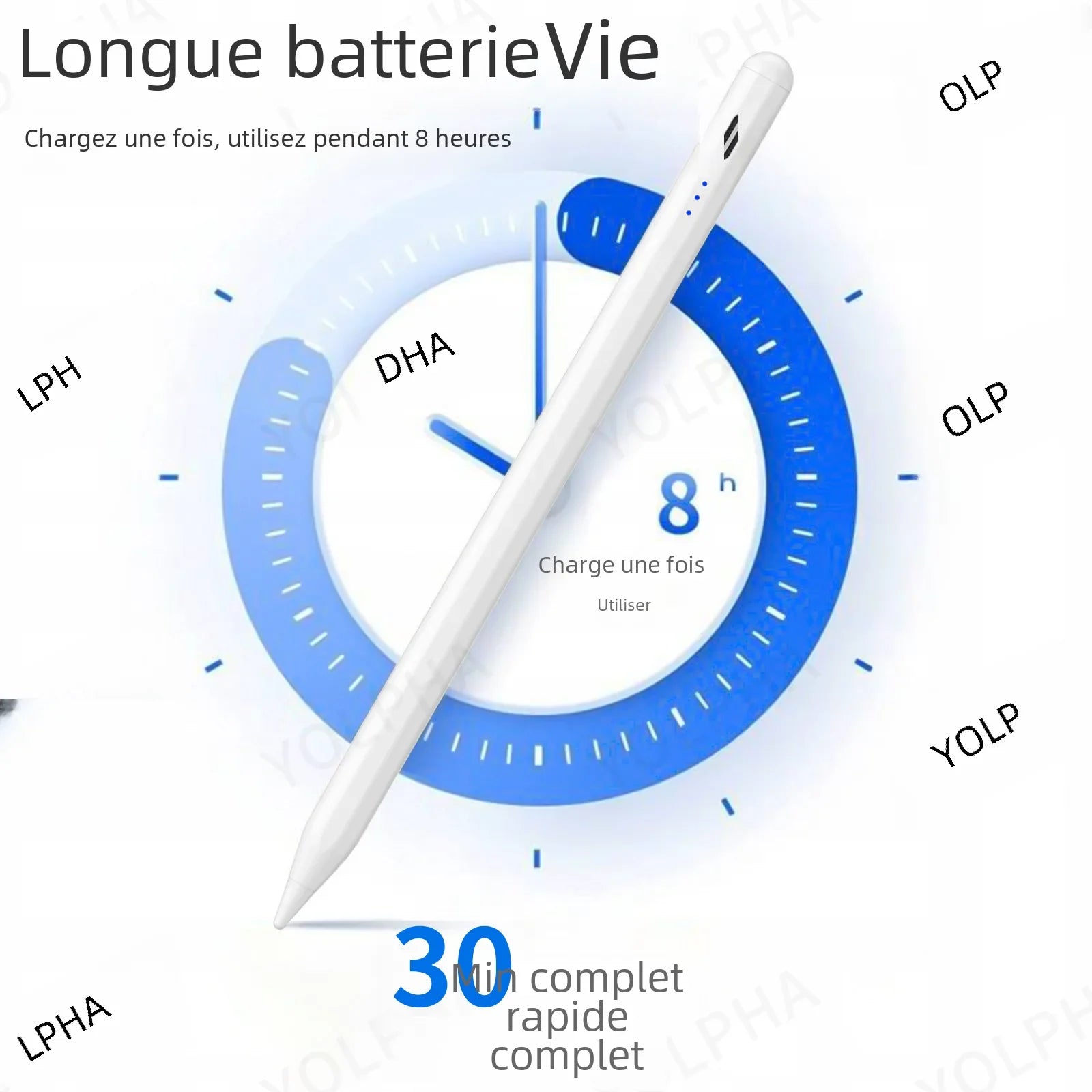 Stylet universel pour tablettes Android, téléphone portable, stylo tactile, iPhone, puzzles, stylo itif, Xiaomi, Huawei, tablette Samsung