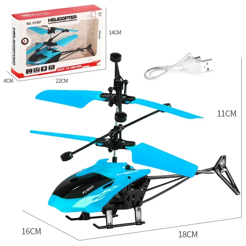 Rechargeable Infrared Induction Helicopter with Hand Sensing