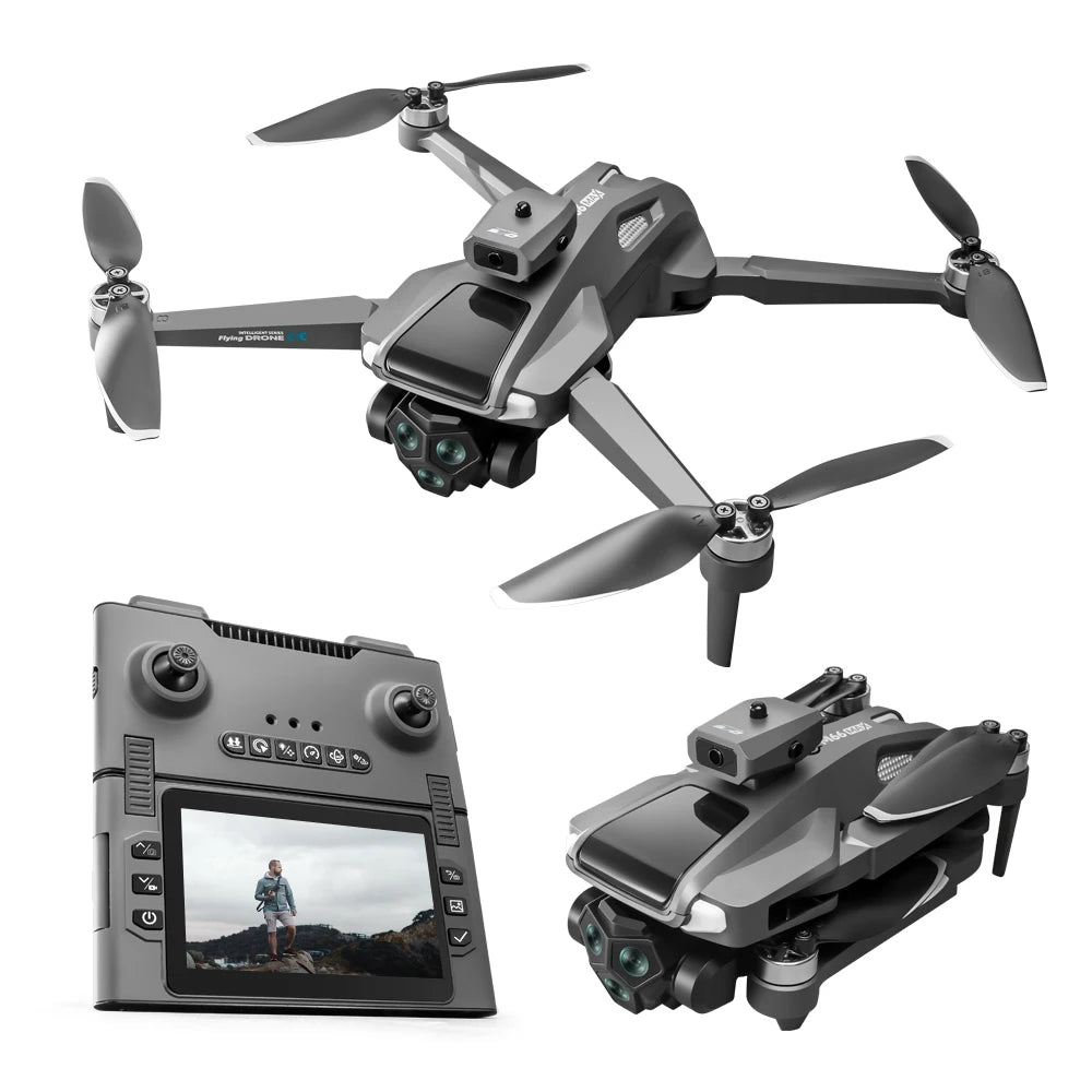Drone M66MAX – 4K HD, Écran Omnidirectionnel, Évitement d’Obstacles, Drone RC