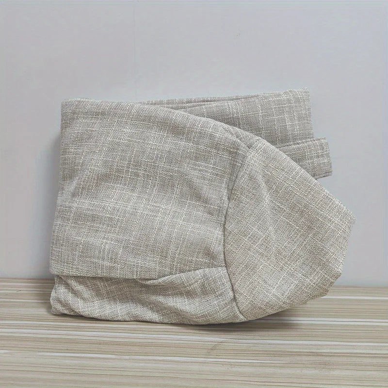 Housse de protection antidérapante en lin pour ballon de yoga, 75 cm, accessoire de musculation, de fitness, de pilates et de gymnastique