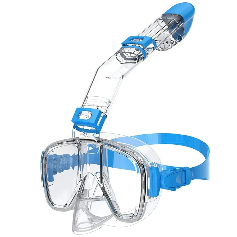 Masque de plongée sous-marine, Snorkeling, masques respiratoires Anti-buée, respiration sûre pour adulte