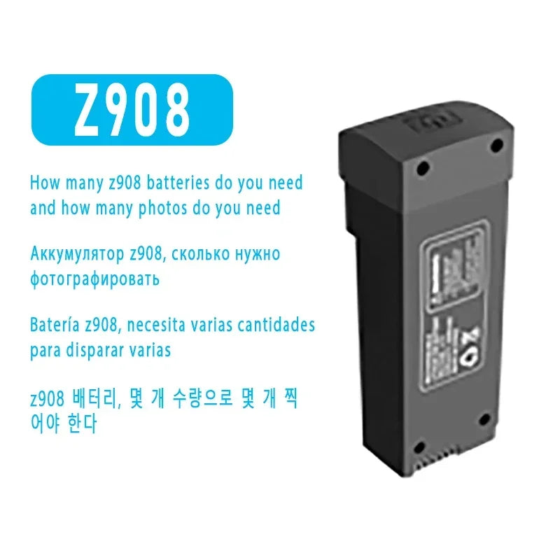 Batterie Li-ion Compatible pour Drones Xiaomi – Modèles V168, V88, S118, S6, Z908, S1S, S2S, S196GPS, V196, V888, A12 CARACTÉRISTIQUE