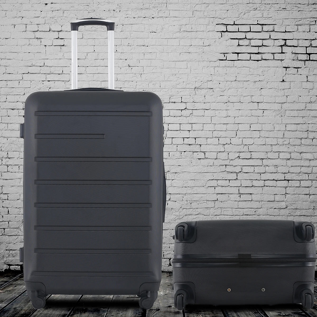 Valise de Voyage Unisexe, Valise de Transport ABS, Petite Taille 55x35x20 cm, Valise à Roulettes, Valise Trolley Spinner