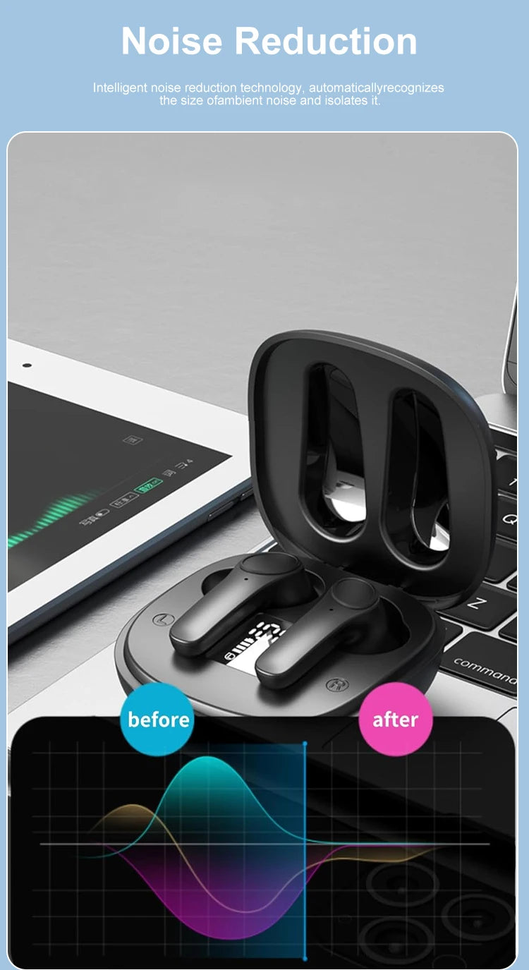 Écouteurs de traduction Bluetooth en temps réel, traducteur 144 langues, écouteurs d'interprétation commerciale simultanée