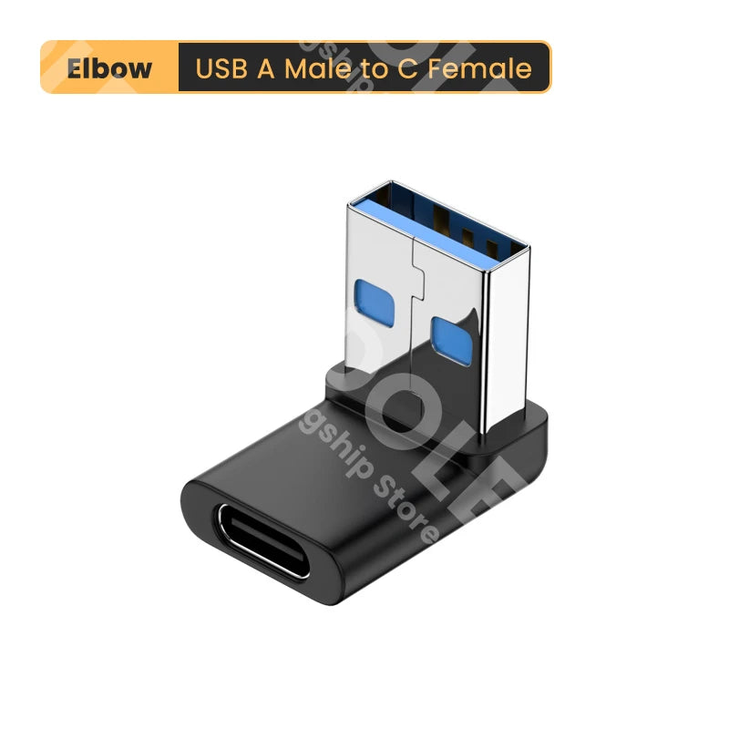 Adaptateur USB3.1 vers Type C 10Gbps OTG transfert de données rapide 5V @ 3A convertisseur de charge rapide pour Samsung Xiaomi téléphone Macbook Pro tablette