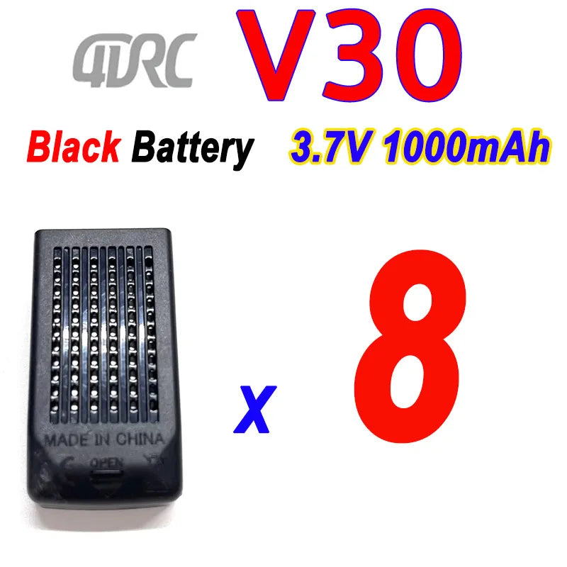 Batterie originale 4DRC V30 3.7V 1000mAh pour Mini Drone RC