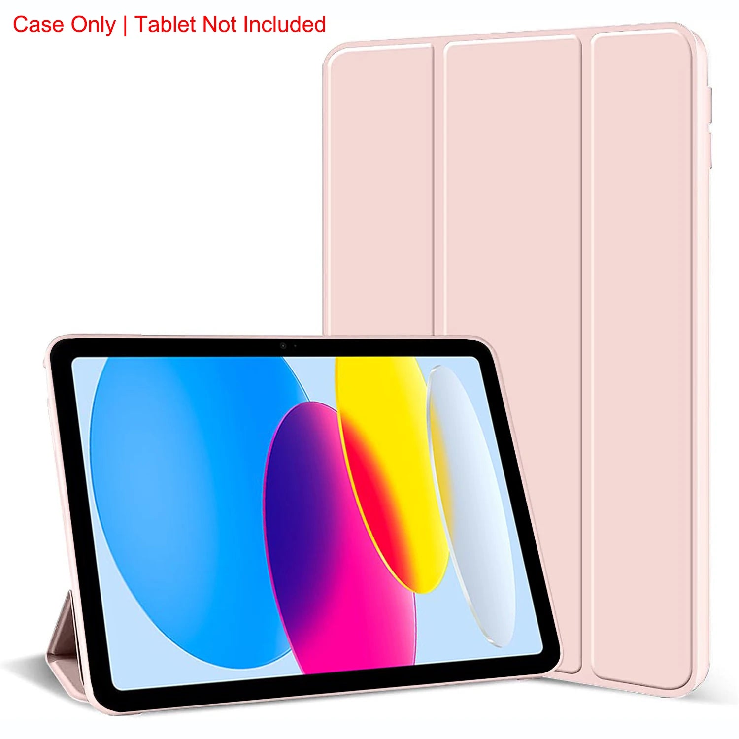 Étui à rabat pliable iPad 10e / 11e génération – Coque de protection cuir PU avec support magnétique