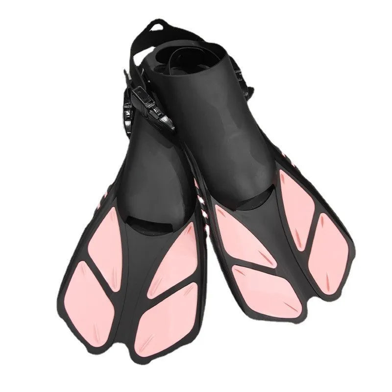 Palmes avec boucles réglables QYQ, talons ouverts, conçues pour la plongée en apnée et la plongée sous-marine