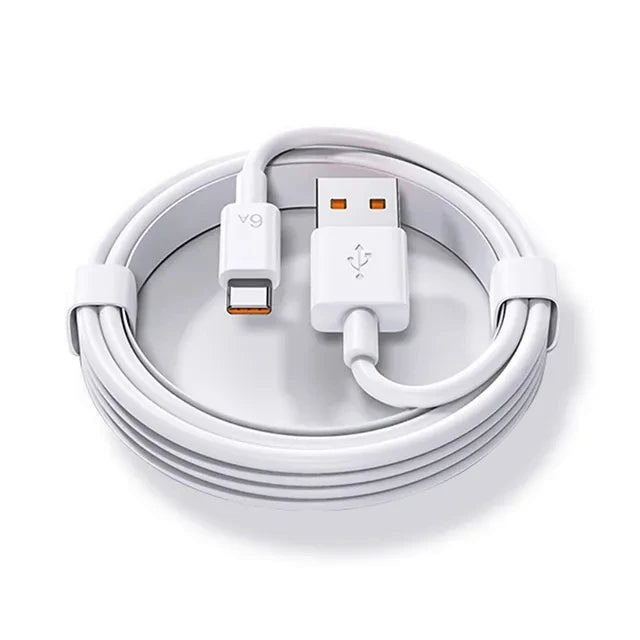 USB-C to USB-C 6A 66W Charging Cable – Super Fast – Huawei Mate 50, Xiaomi 14, OnePlus, Realme