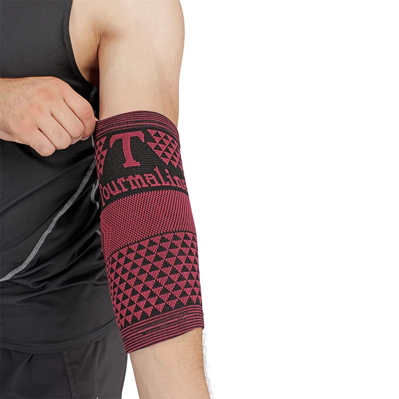 Attelle, Orthèse de soutien des bras de thérapie magnétique articulaire, manchon de compression, produits en tourmaline, coude, genou, jambe, cheville, instituts, oto, 2 pièces