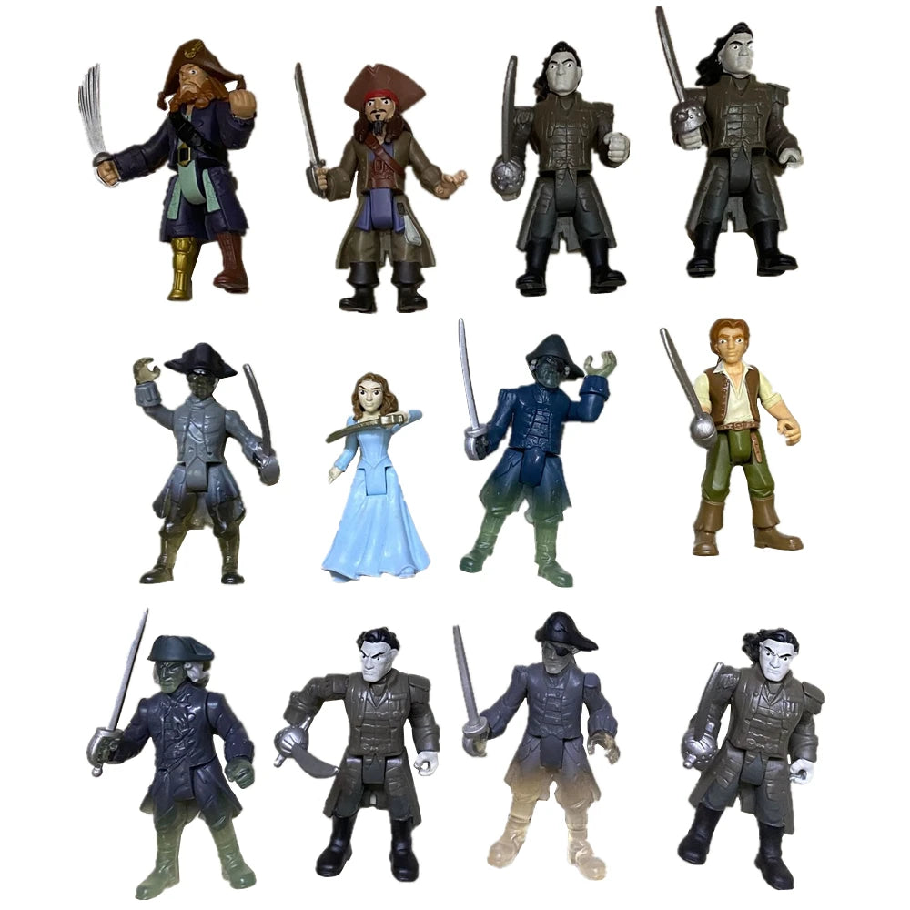 Piraten-Actionfiguren, cooles Figurenset 7,5 für Jungen, Plastikspielzeug, Soldatenmodell