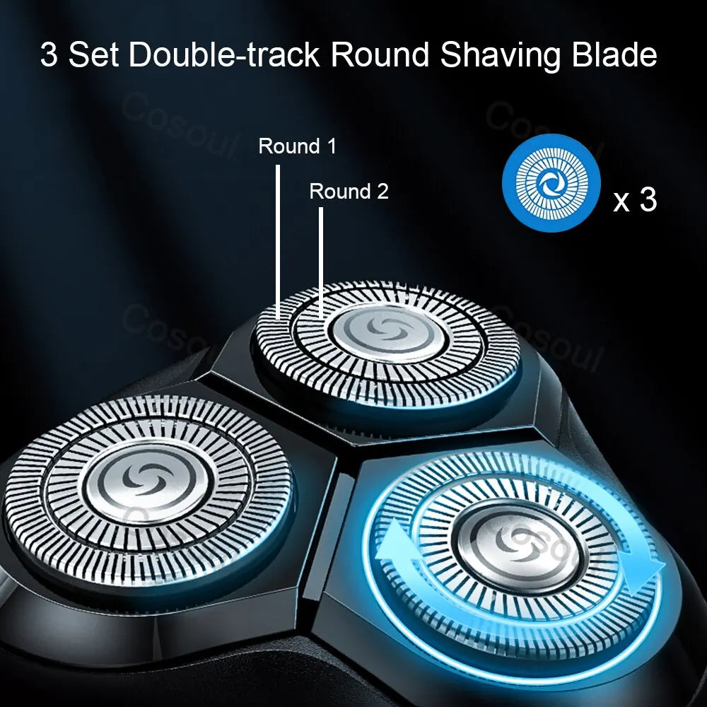 Waterproof Electric Shaver for Men