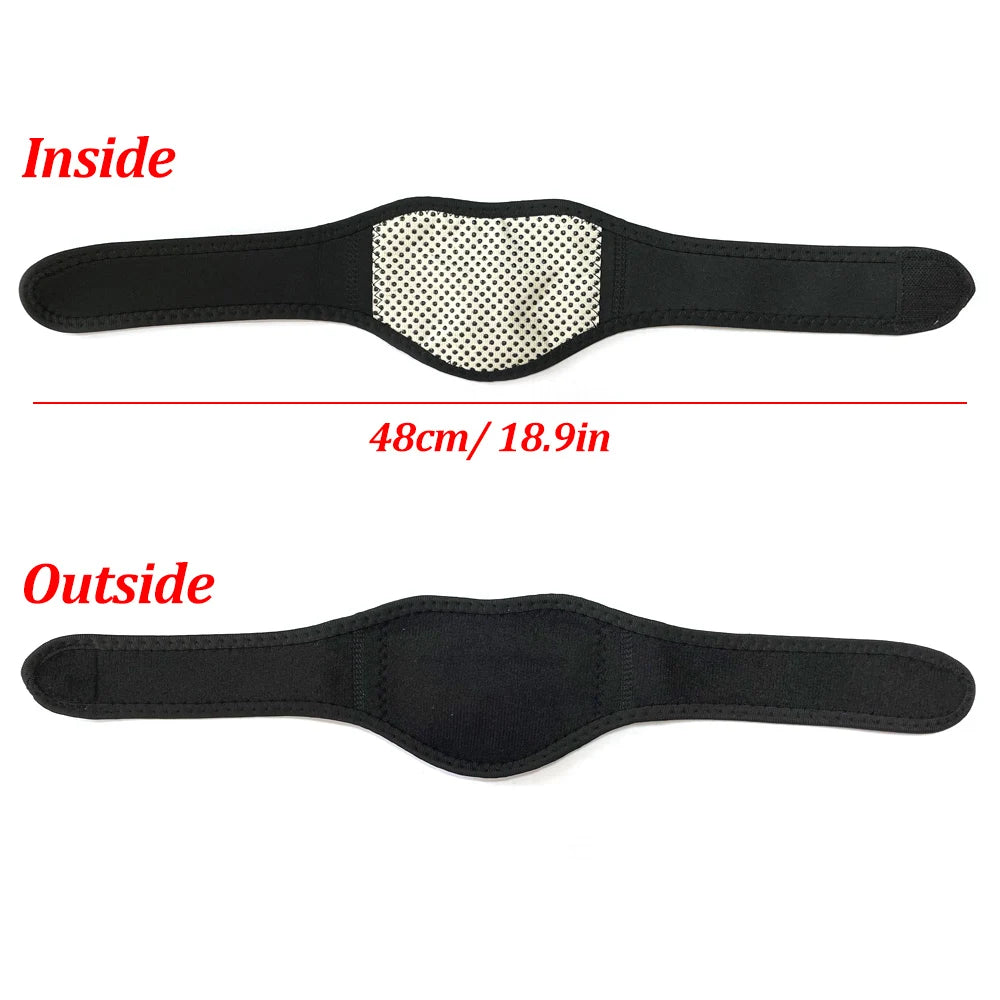 Orthèse cervicale auto-chauffante en tourmaline, bande ronde, soins de santé, spondylose cervicale, thérapie magnétique, coussin cervical, instituts oto