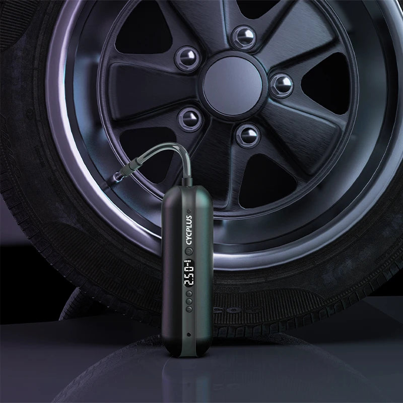 High Pressure Electric Bicycle Pump Portable Inflator Power Bank Hand Pump for Car MTB Foot Ball Bike Accessories