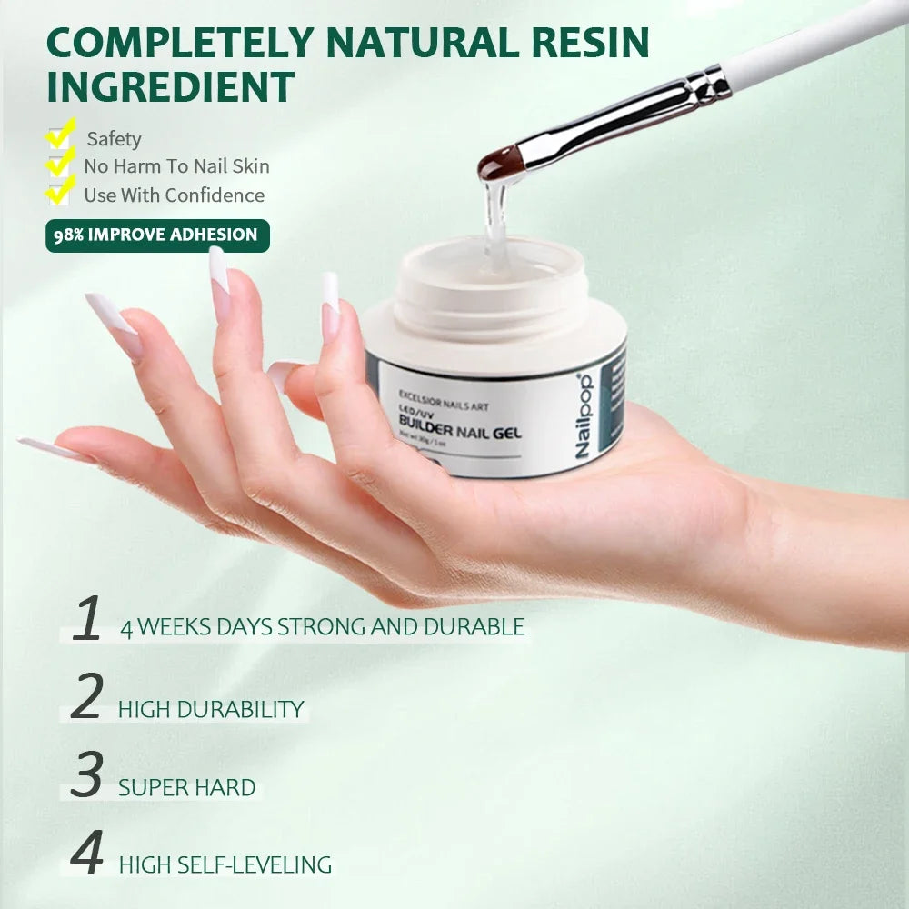 Kit Gel Constructeur 3 Couleurs, 30 g