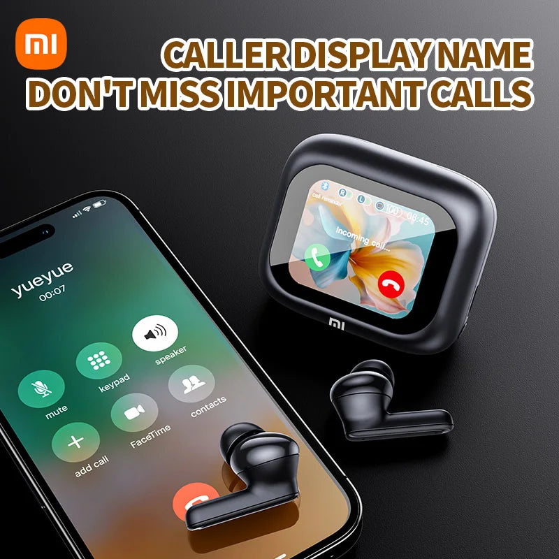 XIAOMI ANC E18 Pro kabellose Kopfhörer, Bluetooth, mit Mikrofon, mit Touchscreen, Android, IOS
