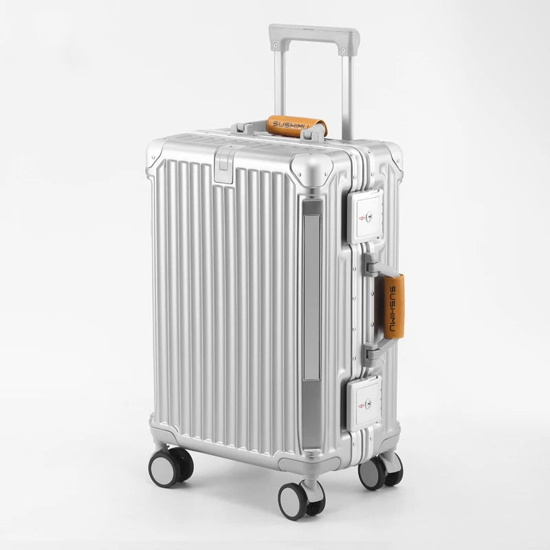 Valise à fonctions multiples pour voyage SUSHIMU – hommes et femmes, valise à main, grande capacité, 20 et 24 pouces