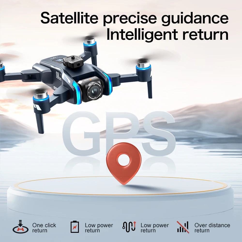 Drone Mijia XT808 GPS 4K Professionnel – Xiaomi, Double Caméra 8K, Moteur Brushless, 5G WiFi FPV, Quadrirotor RC Pliable, Drone Télécommandé