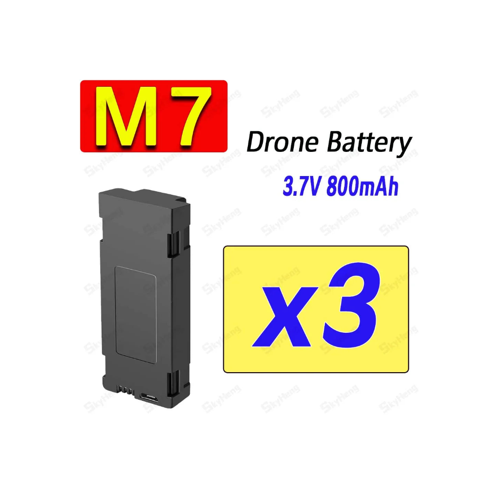 Batterie originale 3.7V 800mAh pour Drone Lenovo M7 – Batterie de remplacement RC