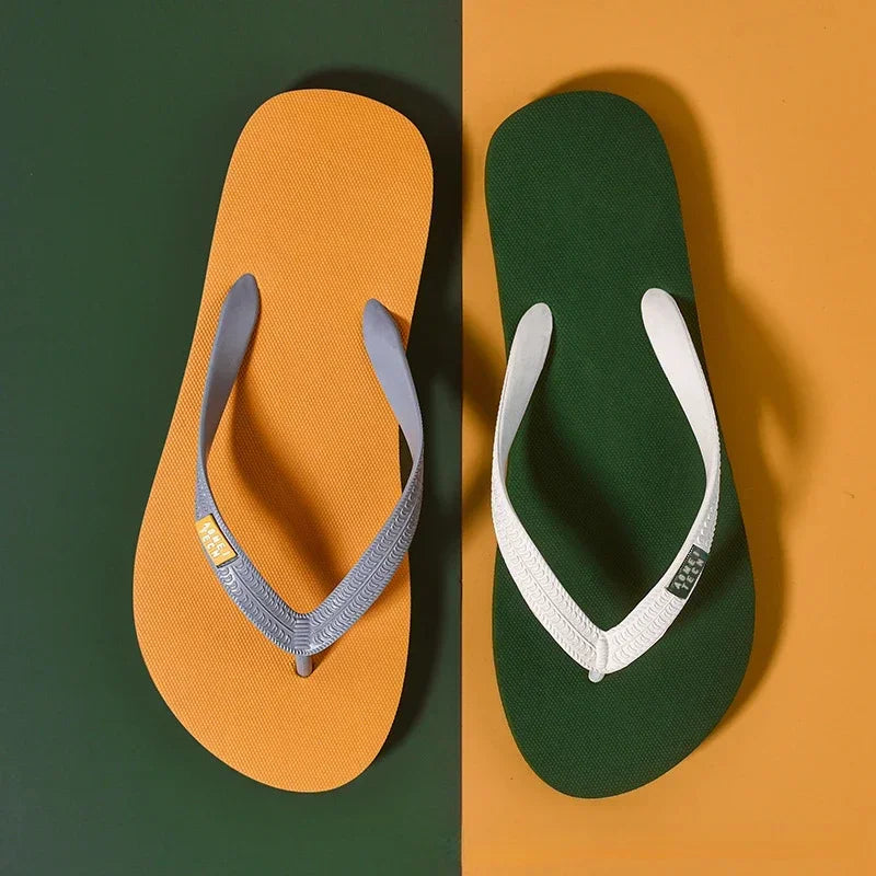 Tongs Homme – Sandales d’Été Antidérapantes et Confortables