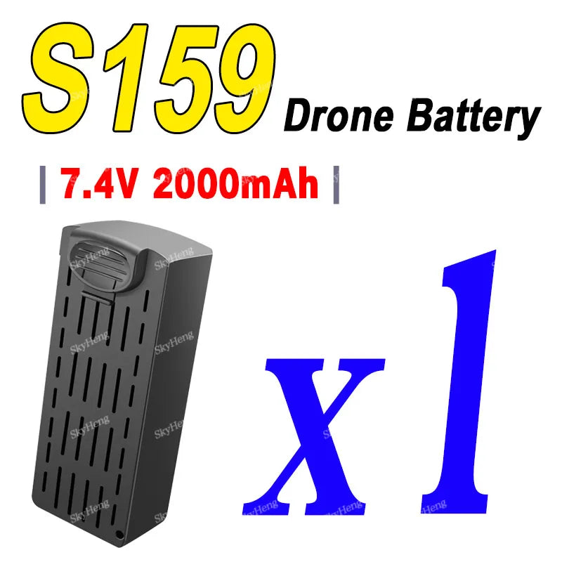 Batterie originale pour Drone GPS S159, 7.4V 2200mAh