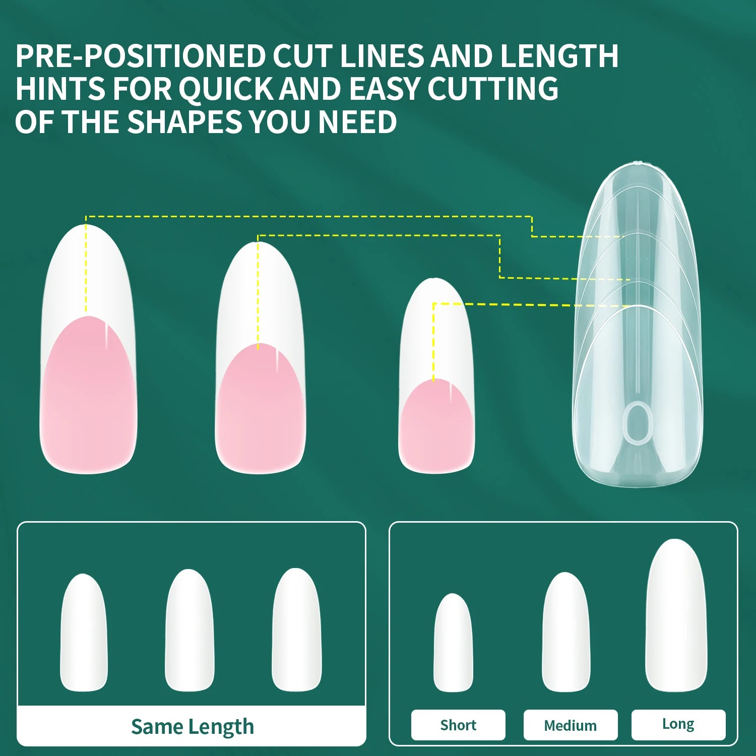 Double Formes Françaises Ovales Réutilisables 150 pcs