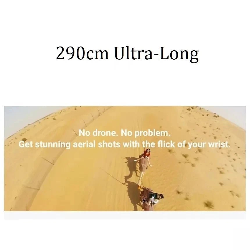 Perche à selfie Invisible Rainbow Edition, fibre de carbone, Insta360, Bery ZanPro ONE RS, accessoires pour GoPro Insta 2.9, 360 m, 3m