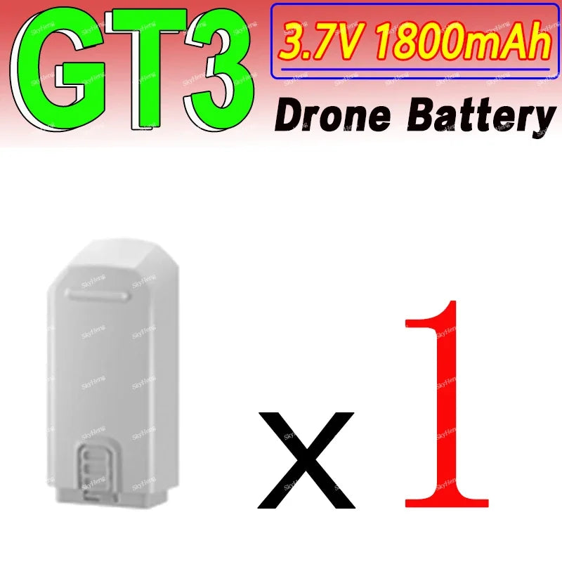 Batterie de Drone d'origine pour LSRC GT3MAX / GT3 Drone 3.7V 1800MAh batterie pour GT3 RC quadrirotor batterie de remplacement pièces d'accessoires