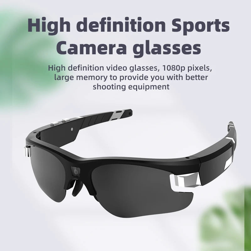 Lunettes de Soleil Intelligentes VG32 – Caméra FPV 1080P POV pour Cyclisme et Vlogging