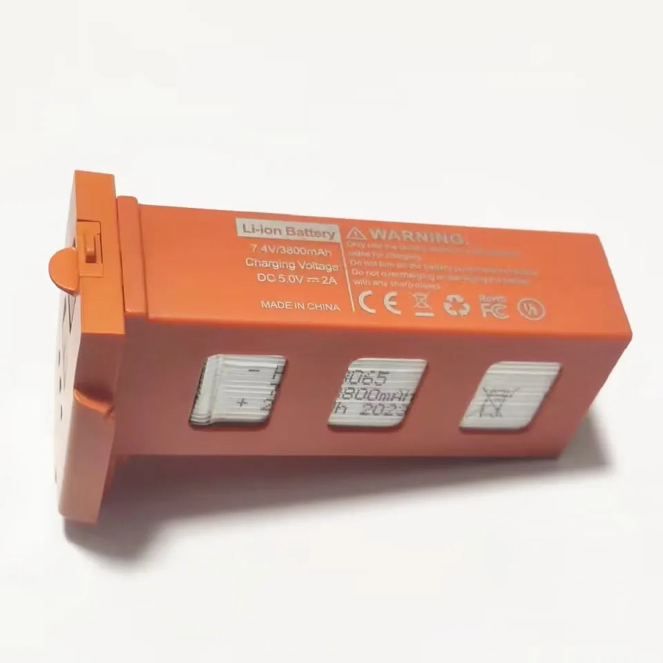 Batterie originale 7.4V 3800mAh pour Drone RG106 Pro – Batterie de remplacement RC