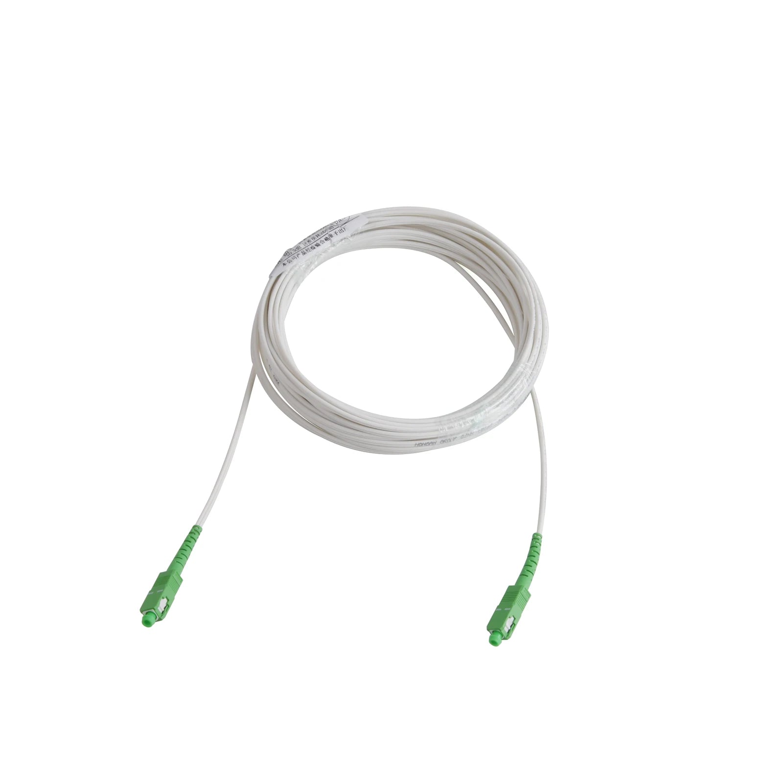 Câble Fibre optique APC SC vers SC, câble d'extension optique monomode à 1 noyau, cordon de raccordement simple pour conversion 3M/5M/10M/15M/20M/30M