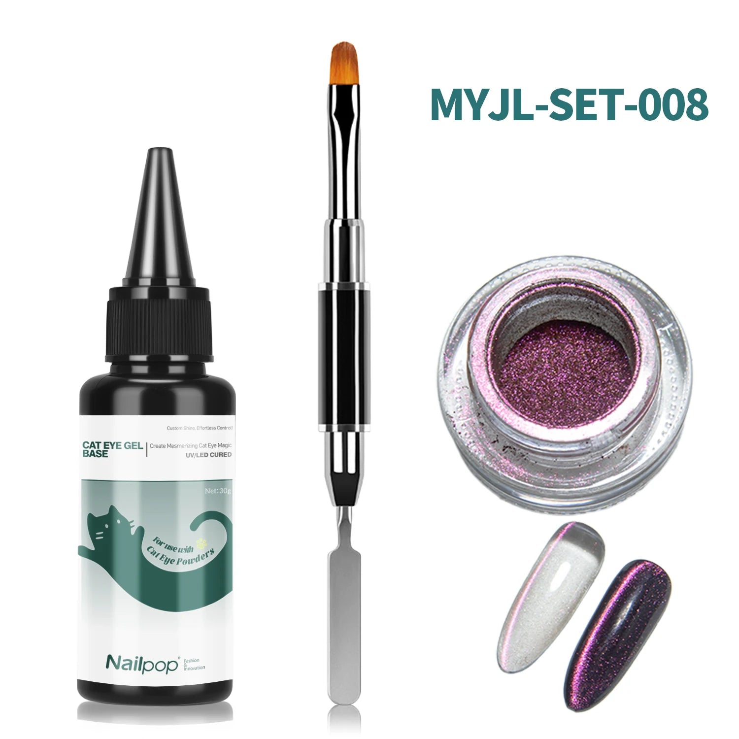 Gel Base Œil de Chat DIY, 30 ml