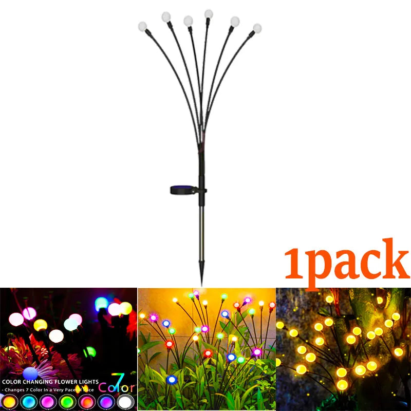 Lumières solaires LED extérieures étanches Paquet de 12 lumières lampe de pelouse lampe de jardin pour chemin paysage décoratif