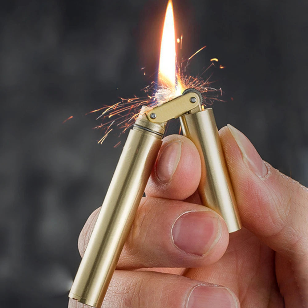 Briquet rechargeable – Élégance Vintage et Robustesse Durable