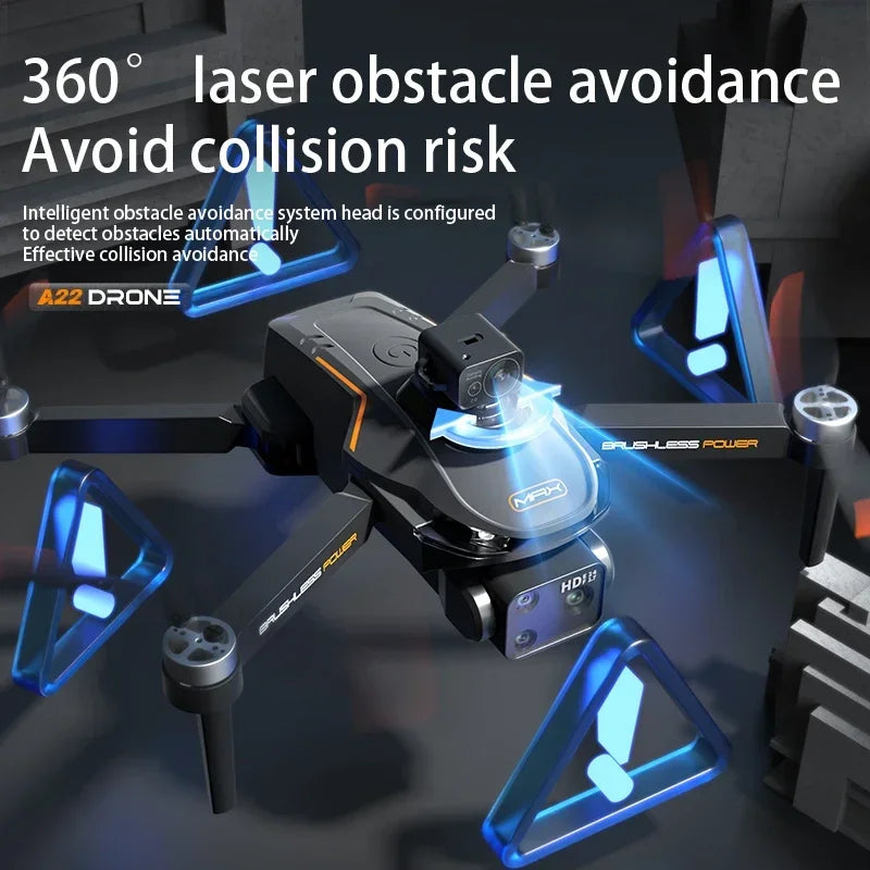 Xiaomi Mijia A22 Drone 8K GPS double caméra photographie aérienne localisation optique évitement d'obstacles à quatre voies 4K Drone nouveau