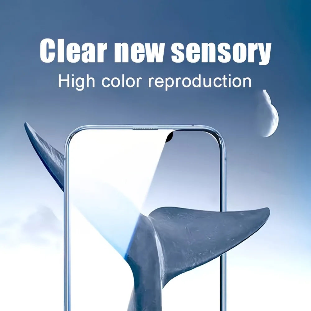 Protecteur d’écran couverture complète – Verre trempé (lot de 2)