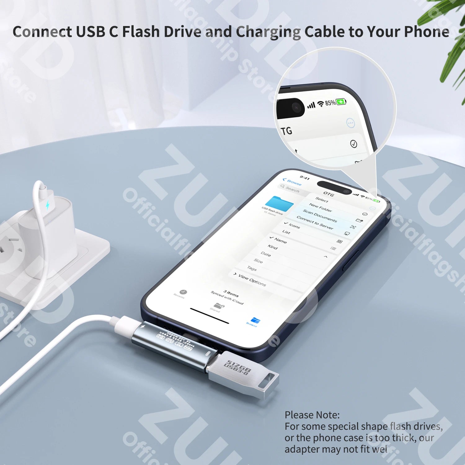 Adaptateur audio USB Type-C, 2 en 1, USB 3,2, 10Gbps, PD 60W, charge rapide, convertisseur de téléphone pour iPhone 15 Pro, Samsung