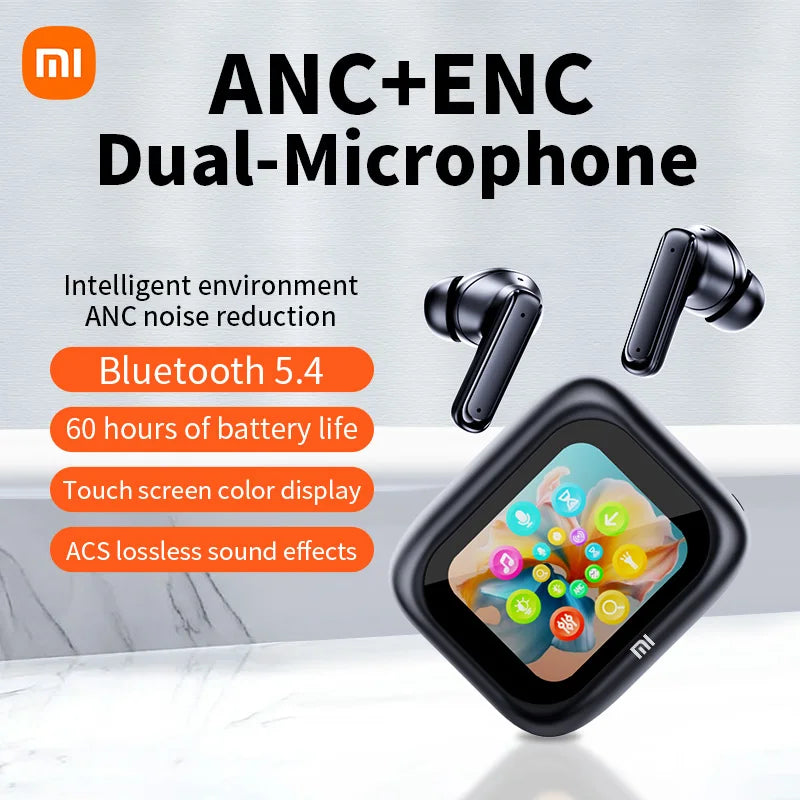 XIAOMI ANC E18 Pro kabellose Kopfhörer, Bluetooth, mit Mikrofon, mit Touchscreen, Android, IOS